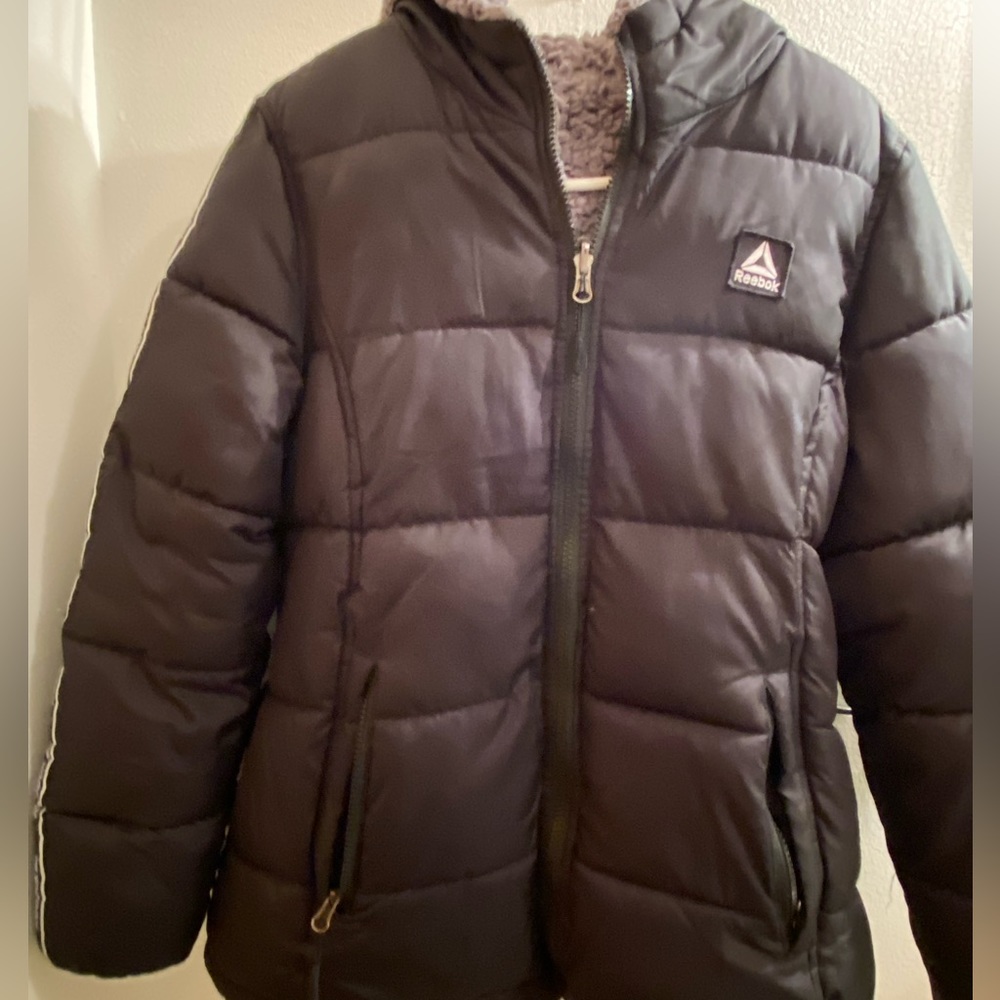 Reebok Women Thick Reversible Winter Coat